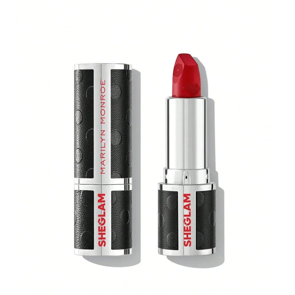 Marilyn Monroe The Icon Lipstick in XOXO Marilyn 0.12 oz 3.5g Red Lip Sheglam